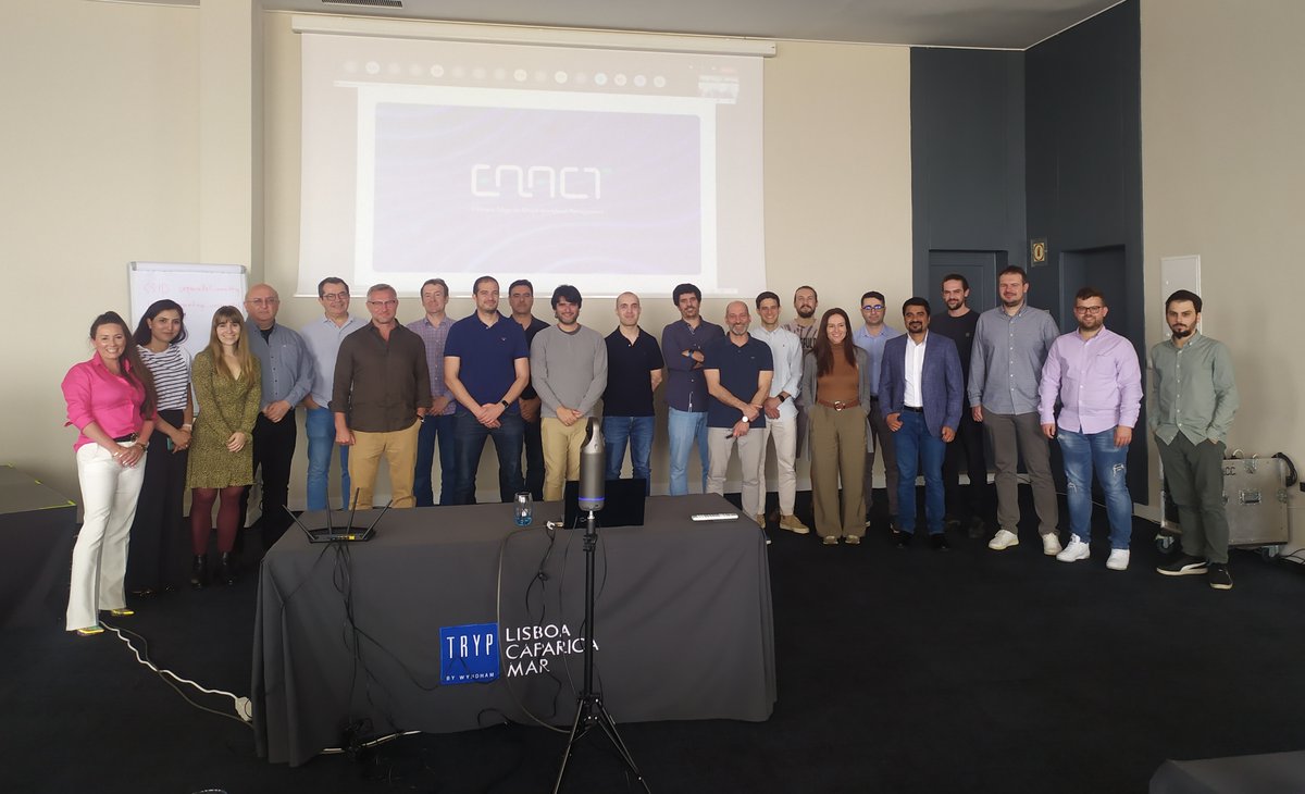 🚀 The ENACT consortium has successfully wrapped up a productive two-day technical meeting in beautiful Caparica, Portugal!  🇵🇹

A big thank you to all participants for their insightful contributions! Together, we are driving innovation in the Cognitive Computing Continuum. 🌐💡