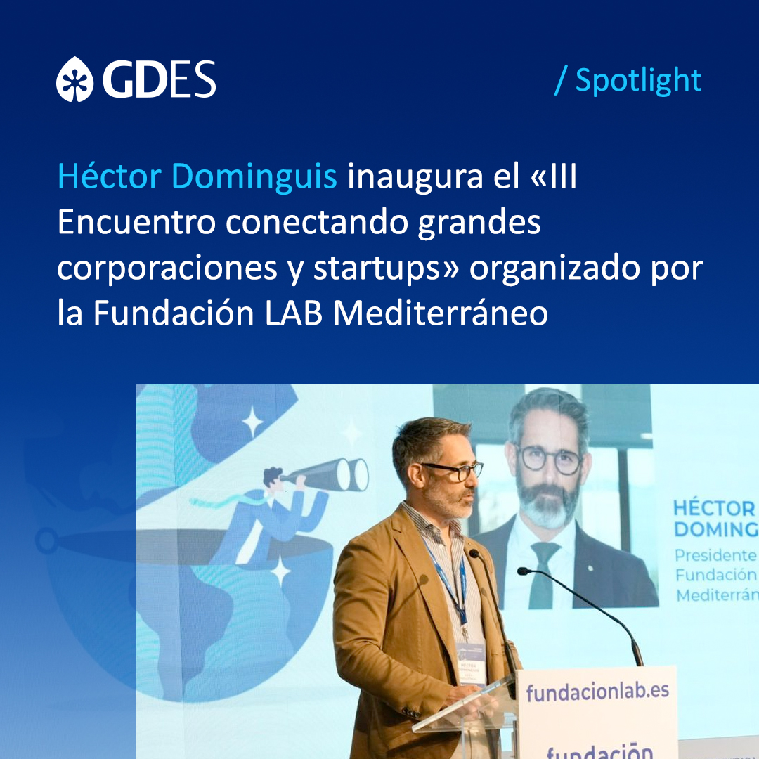 .@hdominguis inauguró el pasado sábado el «III Encuentro conectando grandes corporaciones y startups», una jornada organizada por @FundacionLAB para hablar de sinergias, emprendimiento e innovación 🚀 con grandes profesionales del sector empresarial en España 🇪🇸.