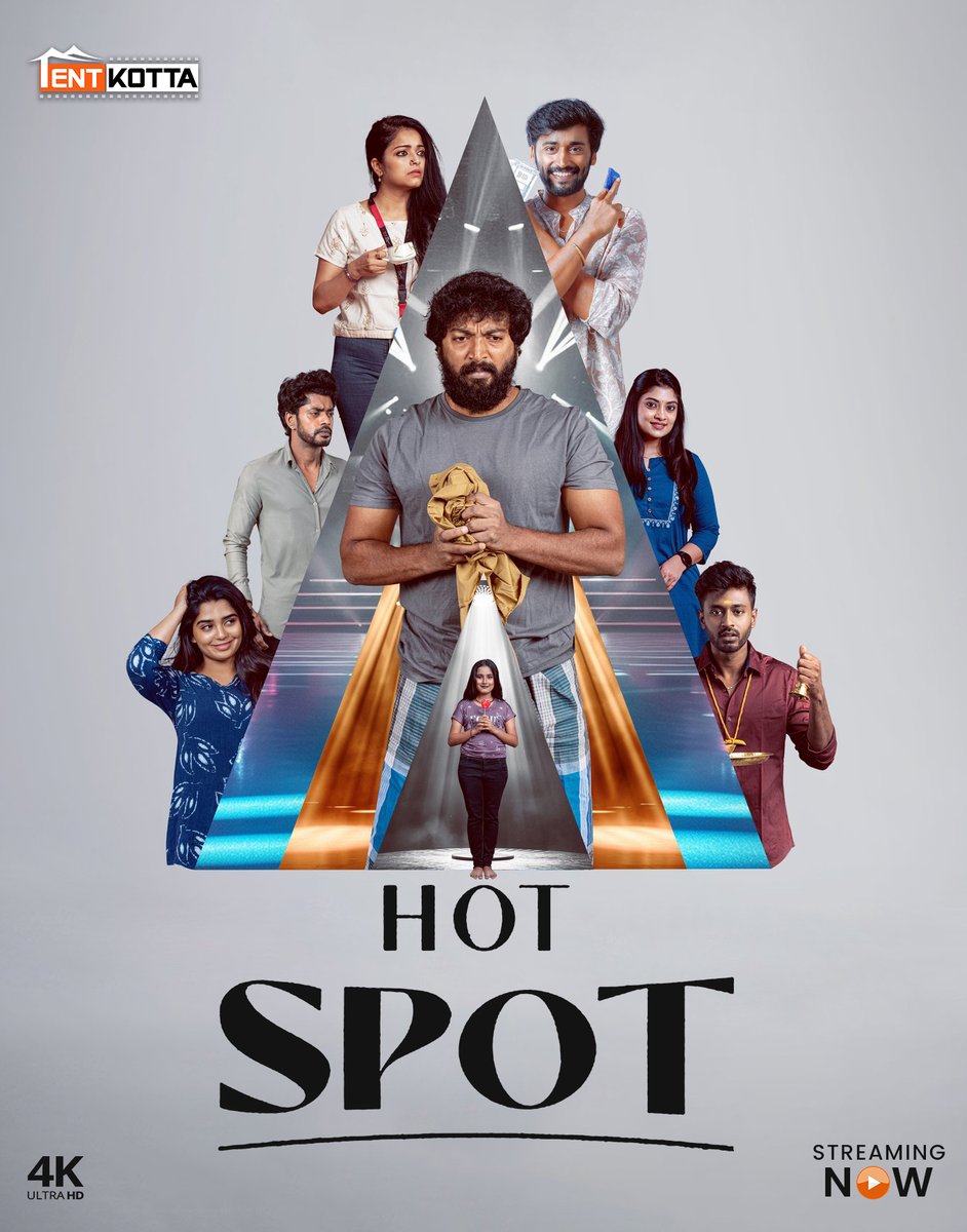 Feeling Bored 🥱? Dive into Four Mesmerizing Tales🌟 

#Hotspot Movie Streaming Now on #Tentkotta!

@KalaiActor @Gourayy @Ammu_Abhirami @Dhananjayang @subashselvam04 @AdithyaBhaskarr @sofia @iamSandy_Off #happytentkottaing #hotspotontentkotta