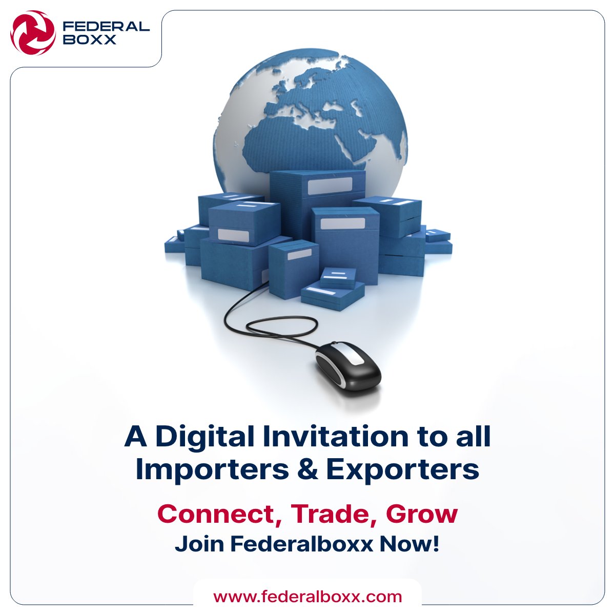 Join the ultimate platform for global trade - Federalboxx.com! Connect with international partners, streamline your import/export processes, and watch your business grow. Federalboxx offers the tools and network you need to succeed in the global market.