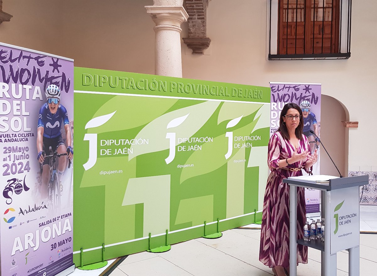 La provincia acogerá el 30 de mayo la etapa más larga de la III Vuelta Ciclista a Andalucía Elite Women. La Diputación es una de las entidades patrocinadoras, cuya 2ª jornada saldrá de Arjona y discurrirá por Martos, Fuensanta de Martos, Castillo de Locubín y Alcalá la Real.