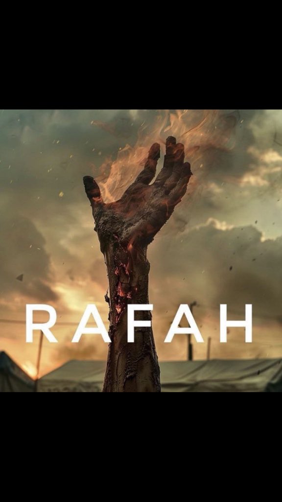#RafahOnFire
