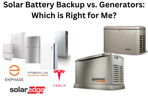 Curious about the ultimate power solution during outages? Dive into the debate: eco-friendly solar battery backups versus reliable yet fuel-hungry generators. Discover which option truly suits your needs.  i.mtr.cool/thxggcwtqn