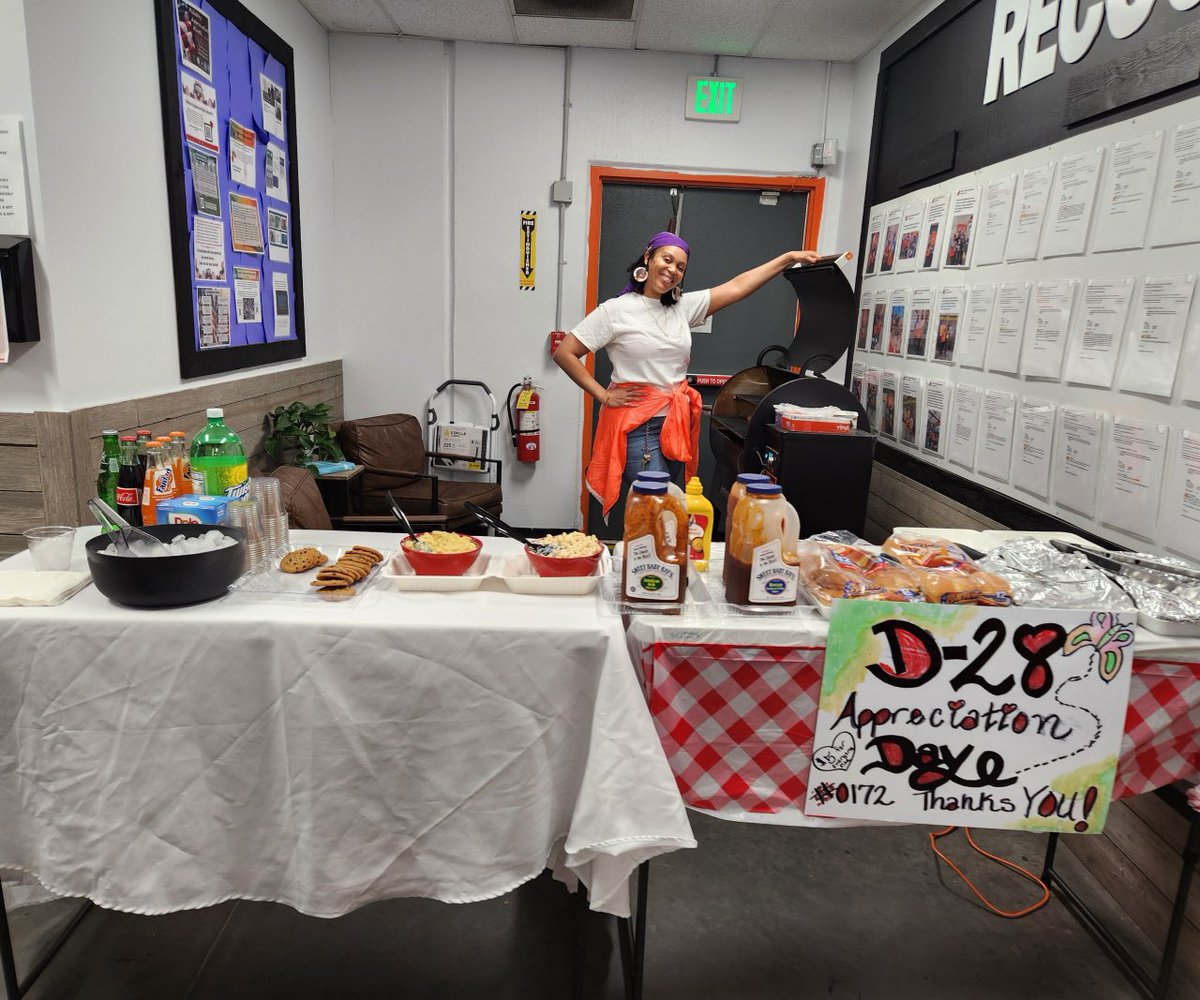 ❤️​ to “ Thank you, Mrs. MO for setting up a great lunch for our D28 associates. Honorary mention goes to Manager Jeff for staying whole Friday night awake to cook slow roasted pork. Again, thank you, team. ”
