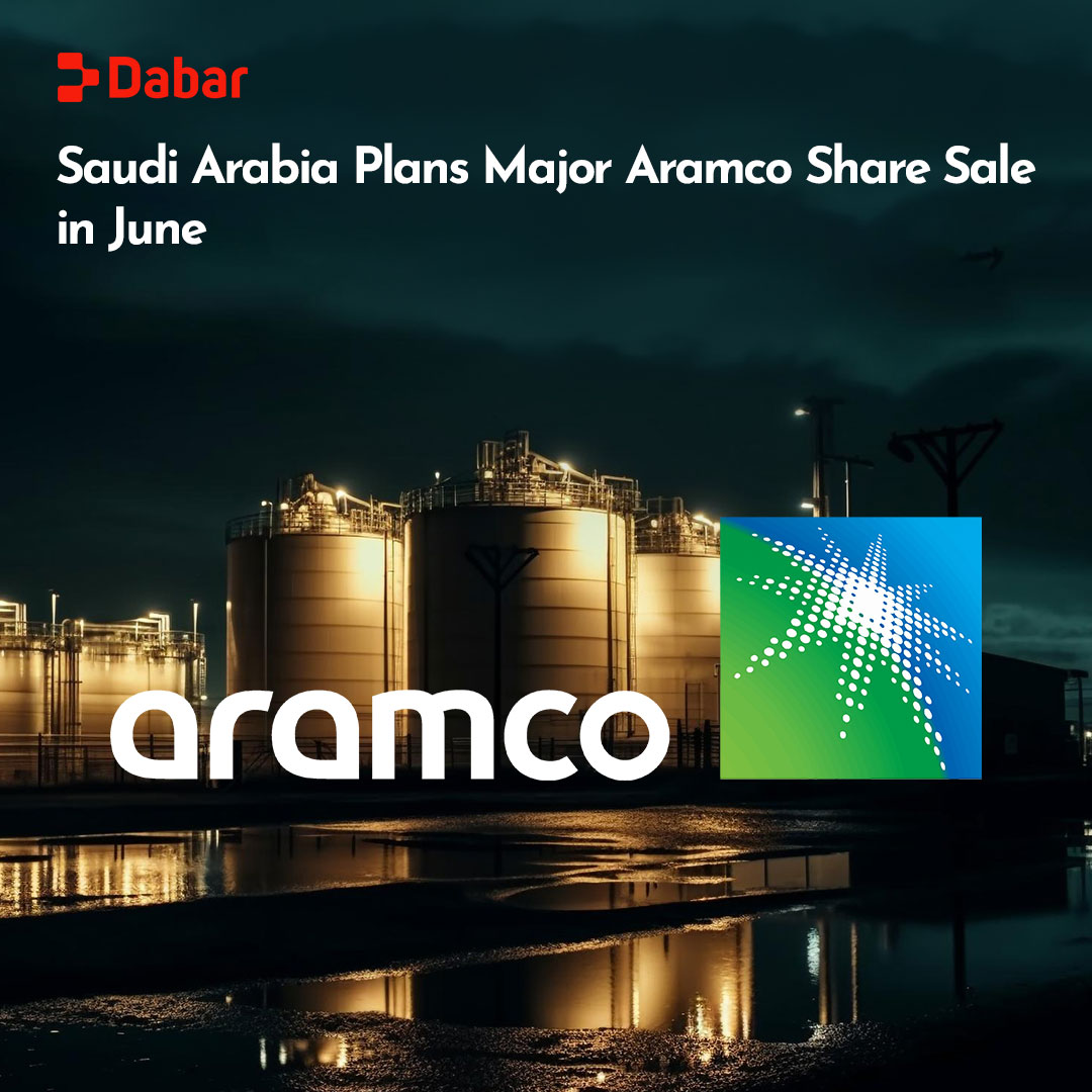 Saudi @aramco  share sale on the horizon!  

This major move could raise $10 billion and support Saudi Arabia's economic diversification plans. 

Read more: thedabar.com

#SaudiAramco #Vision2030 #StockMarket