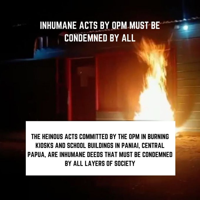 The Free Papua Organization (OPM) continues to carry out heinous acts against the Papuan people. #EradicateOPMPapua #TurnBackCrime #StopOPM #OPMhumanrightsviolators #opmcruel