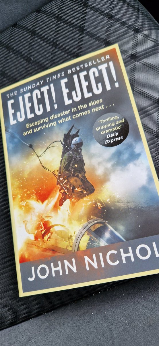 OutdoorMarketer's tweet photo. Sending my dad off on a trip with my sister and family with some exciting reading by @JohnNicholRAF, I think he'll love it! https://t.co/8HNhkVSgtN
