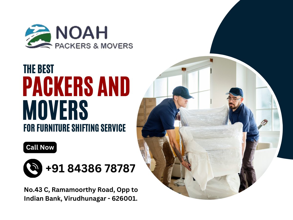 Noah Packers and Movers Aruppukottai, in here to support you through the thrilling yet demanding process of moving to a new home.
Read More...
noahpackersandmovers.com/aruppukottai-a…

#packersandmovers #houseshifting #officeshifting #bikeshifting #carshifting #packing #moving #shifting