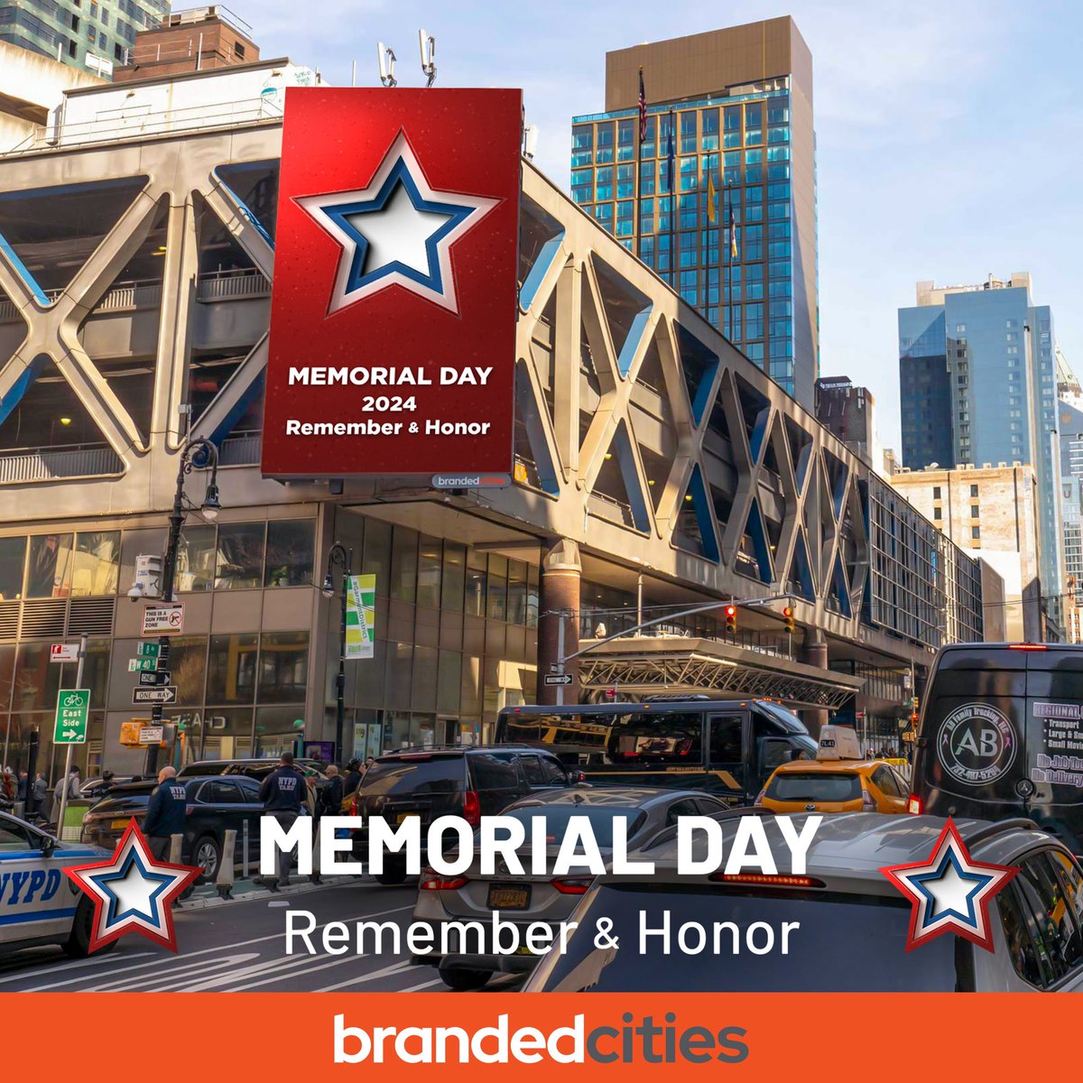 Remember &amp; Honor

#MemorialDay #ooh #dooh #outofhome