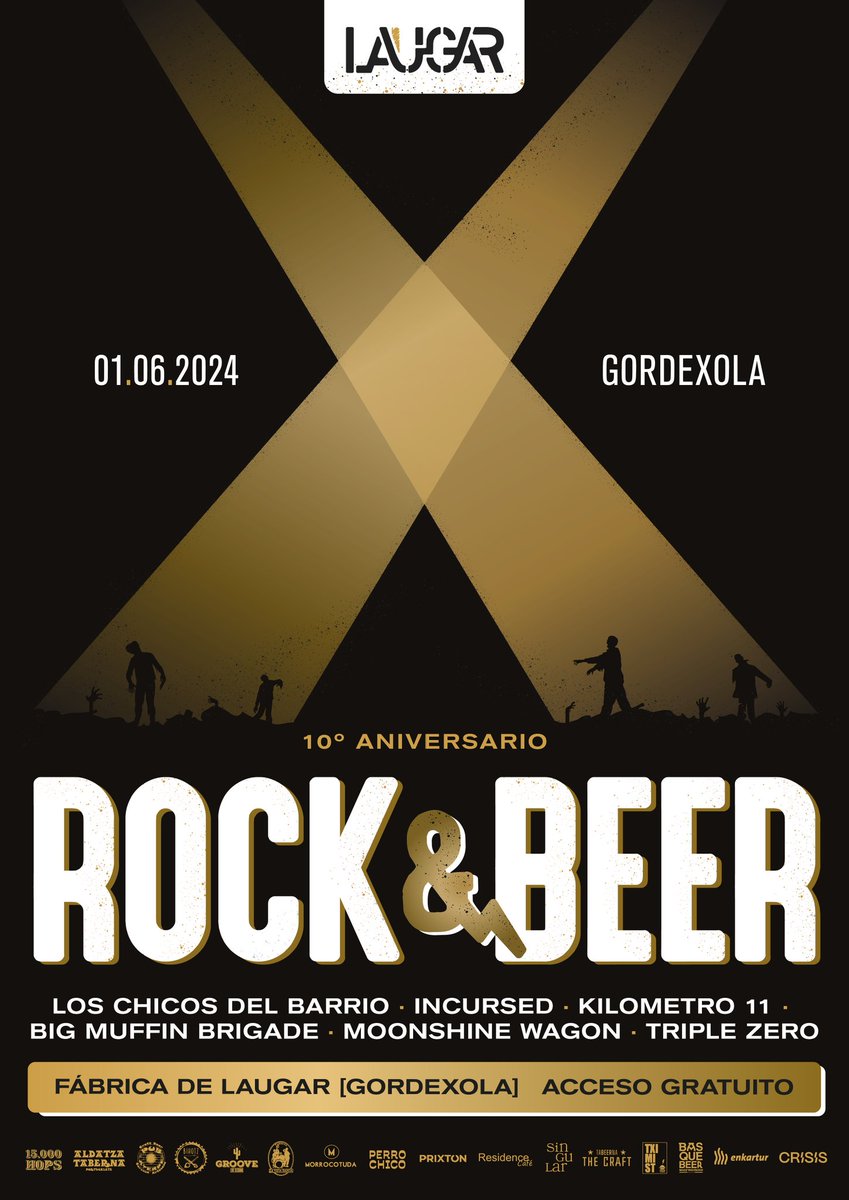 #RockAndBeer2024 #10aniversario Contando las horas para soplar junto a todxs vosotrxs, las velas de nuestro décimo aniversario. Salud y rock and beer!