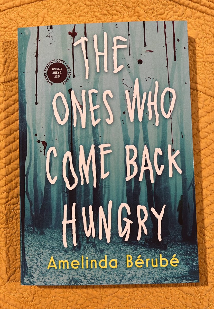 Thanks for sending this spooky YA title @SBKSLibrary This #bookposse member is excited to read it! @metuiteme Out July 2024 🧛