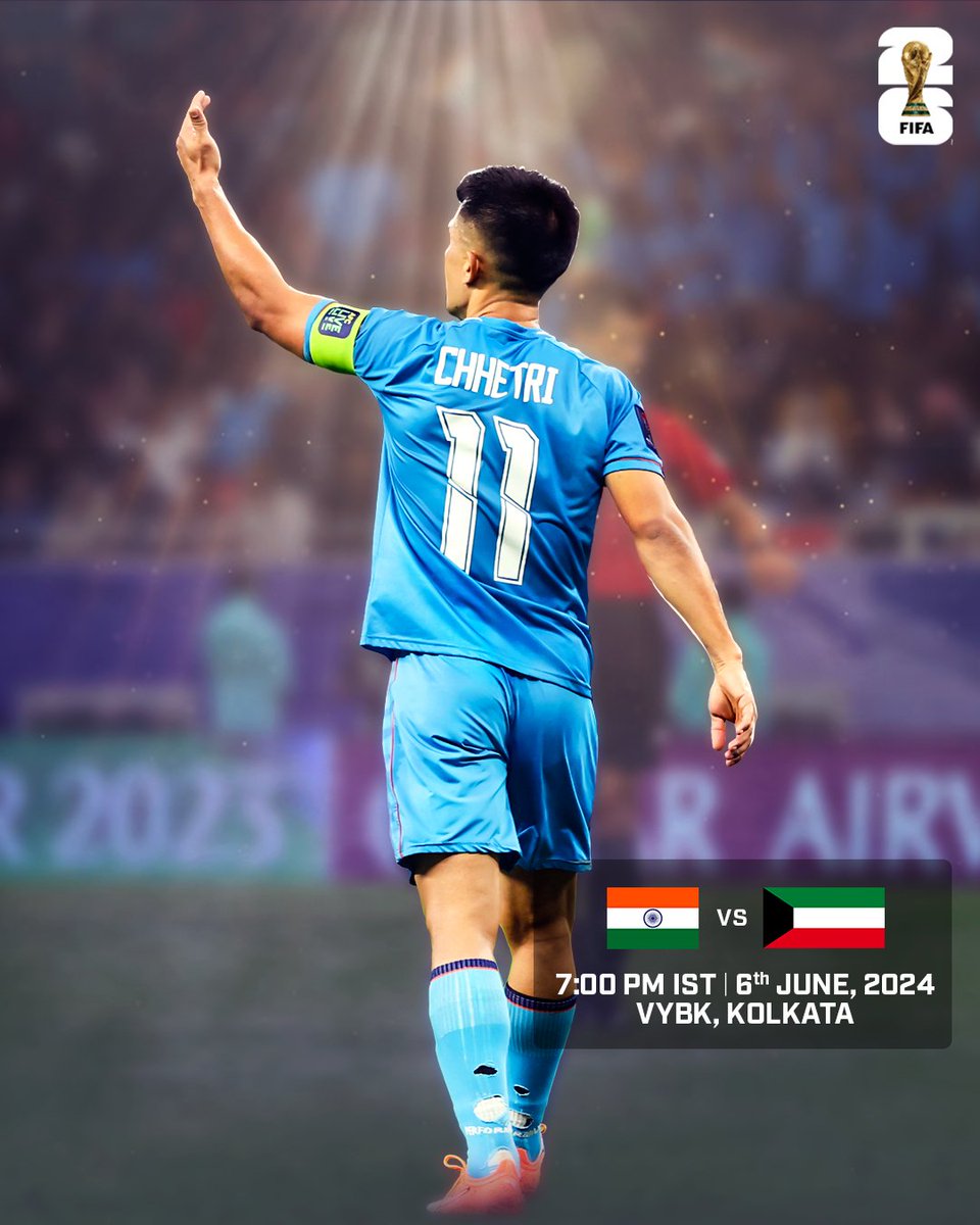 𝐓𝐇𝐄 𝐋𝐀𝐒𝐓 𝐃𝐀𝐍𝐂𝐄! 🙌

#FIFAWCQ #BlueTigers #BackTheBlue #IndianFootball #SunilChhetri