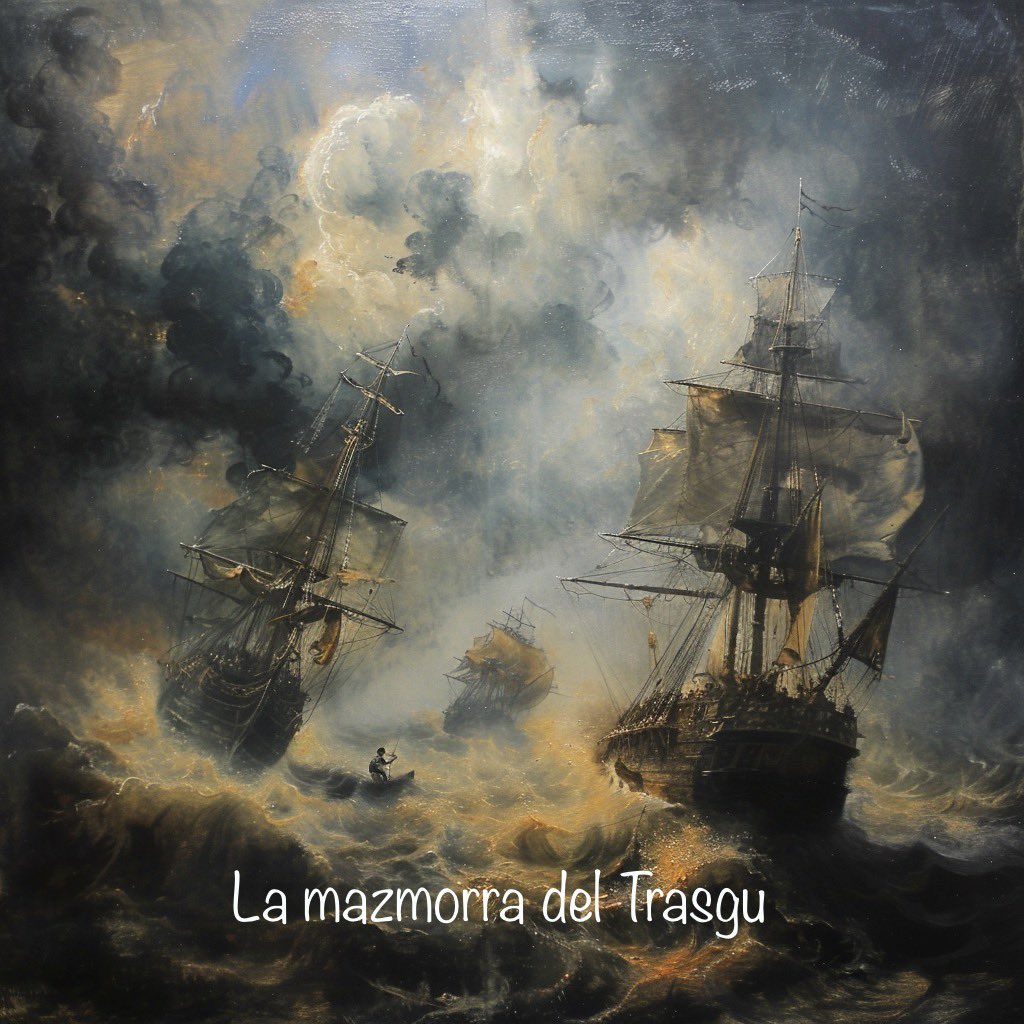 Pintura a la acuarela. Batalla naval. Imagen creada con inteligencia artificial usando Stable Diffusion.

#AIArtwork #InteligenciaArtificial #TrasguVideojuegos #imagenes #ilustration #ilustracion