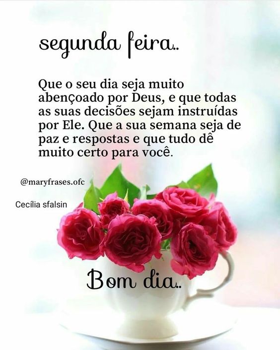 Bom dia, abençoada segunda-feira para os meus Amigos! 🙏
Feliz é o homem que persevera na provação, porque depois de aprovado receberá a coroa da vida que Deus prometeu aos que o amam.
(Tiago 1;12)
Que a Graça e o Amor de Deus sejam sobre todos nós! 🙏🥰🥶🌧☔️