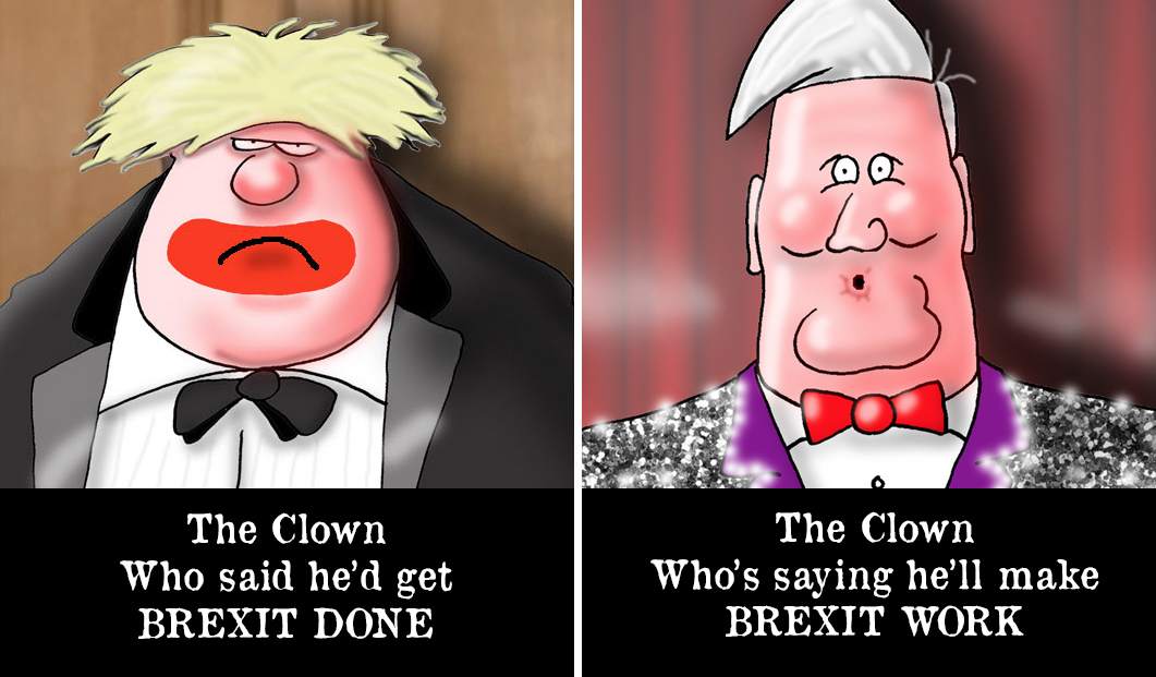 Given that it was the major achievement of the Conservative government, why are we hearing NOTHING about the success of Brexit in Rishi Sunak's election campaign? Given that it's been a huge disaster, why are we hearing NOTHING about Brexit in Keir Starmer's election campaign?