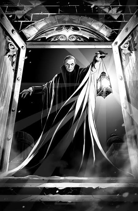 “Welcome to my house! Enter freely and of your own free will!”

Dracula ch 2
Bram Stoker 1897

World Dracula Day

 #Vampires #Dracula #BelaLugosi 
#31DaysofHaunting 

art: El Garing for Legendary Comics