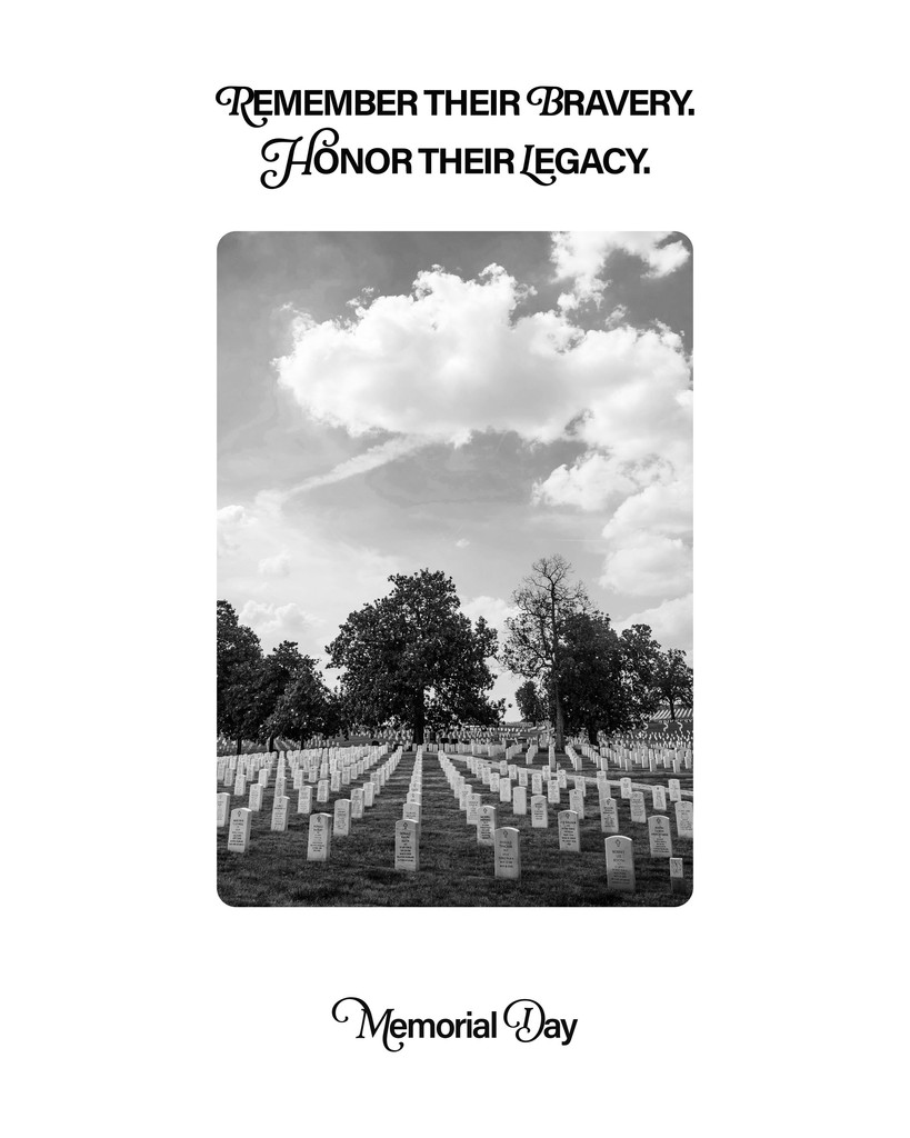 Remembering Their Sacrifice 🇺🇸✨⁠
⁠⁠
 #MemorialDay #RememberTheirSacrifice #HonoringHeroes