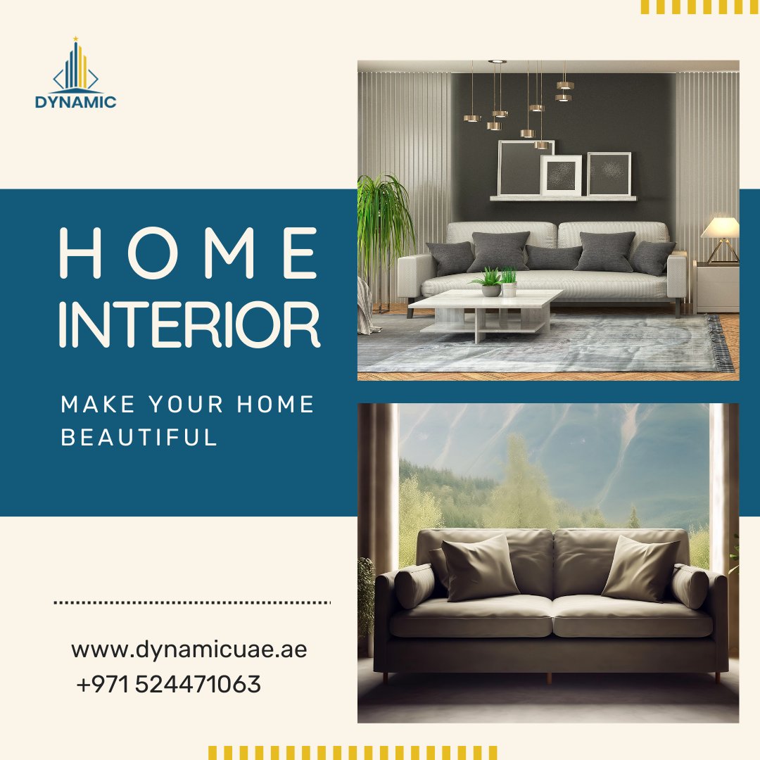 ✨ Creating Beautiful and Functional Homes ✨
we specialize in designing home interiors that reflect your style and enhance your living experience.

To know more: dynamicuae.ae

#HomeInteriors #InteriorDesignDubai #ResidentialDesign #DubaiHomes