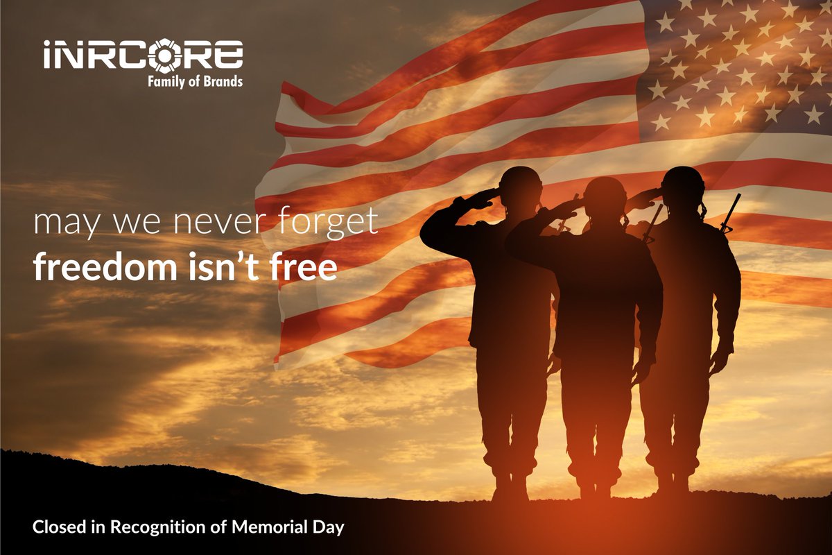 This Memorial Day, we join in honoring our Nation's Heroes for their sacrifices and service to our Country. Thank you for your service.
#neverforgotten