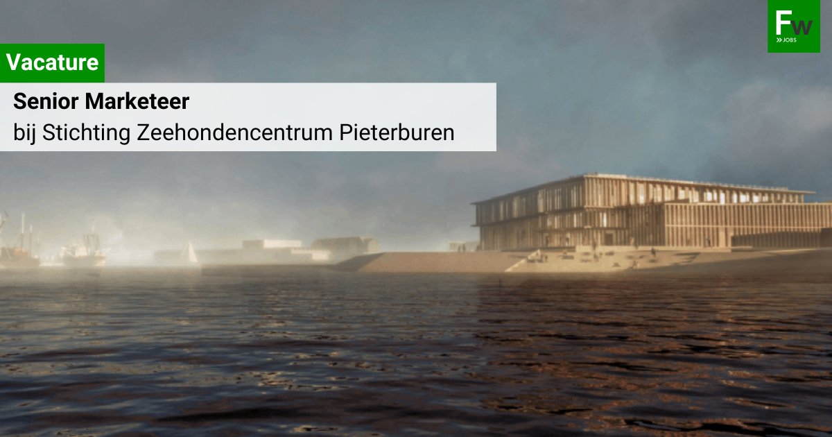 Ben jij onze nieuwe senior marketeer bij het Werelderfgoedcentrum Waddenzee (WEC)? Help ons een duurzame toekomst te bouwen voor het Waddengebied!
frankwatching.com/vacature/senio…

#Vacature #FrankwatchingJobs #Marketeer #Zeehondencentrum