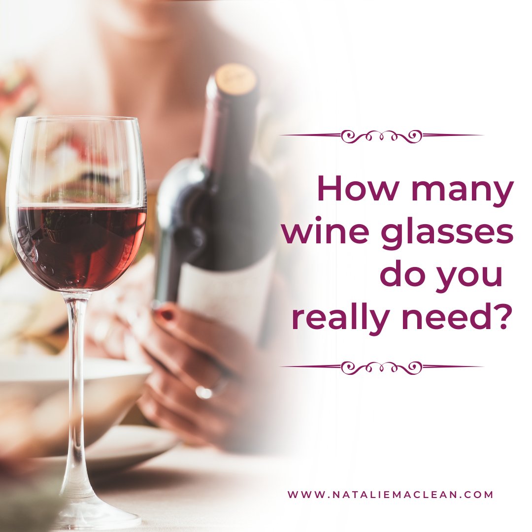 🍷 How many wine glasses do you really need❓ nataliemaclean.com/blog/videos/wi… 🍾 Do you have a favourite wine glass❓ Let me know in the comments 👇 #natdecants #glassofwine #wineexperience #winegeek #winelover #winemoments #winetime #wineenthusiast #wine #wines #winelovers #winelife