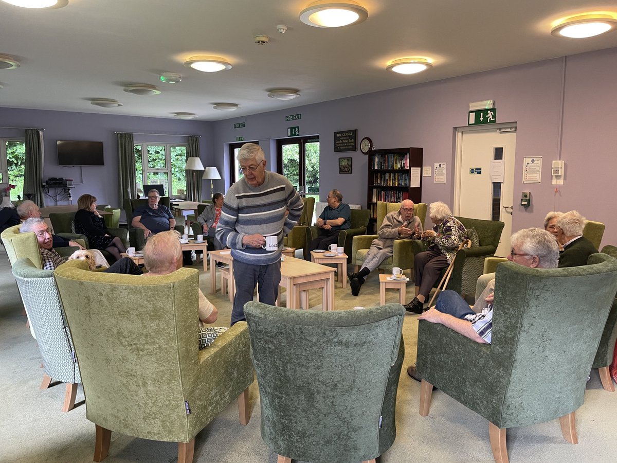 Bank Holidays can be difficult for some folk so a cuppa and chat is always good. Grange Hall Ware Herts this morning. ⁦@WareTownCouncil⁩ ⁦@HertsCommunityF⁩ ⁦@CommCats⁩ ⁦⁦@Camerados_org⁩ ⁦@wearenewlocal⁩ ⁦@networkhomesuk⁩