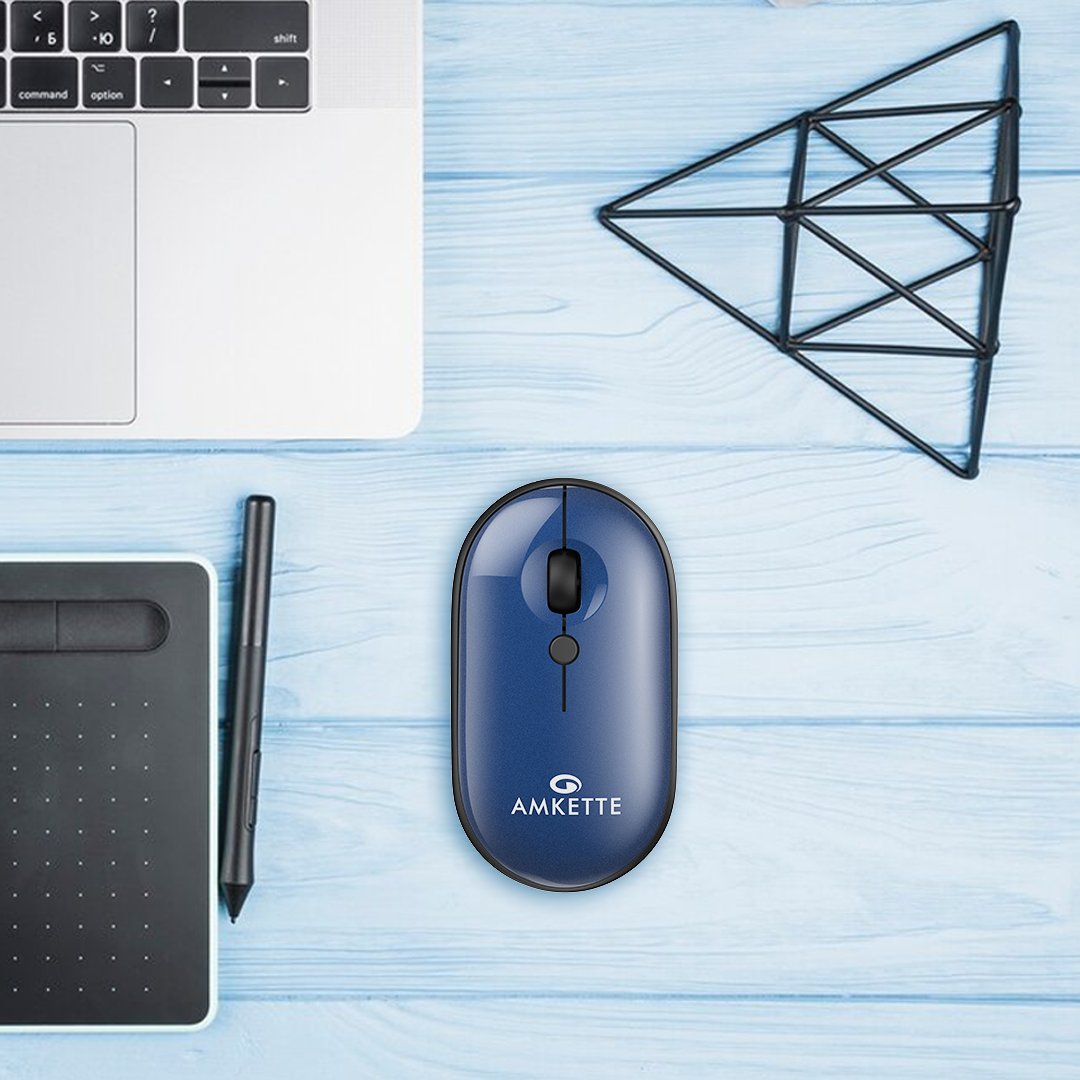 Sleek, Stylish and Noiseless. That's the Hush Pro Byte Mouse for you 😎🖱

#Amkette #Mouse #WirelessMouse #BluetoothMouse