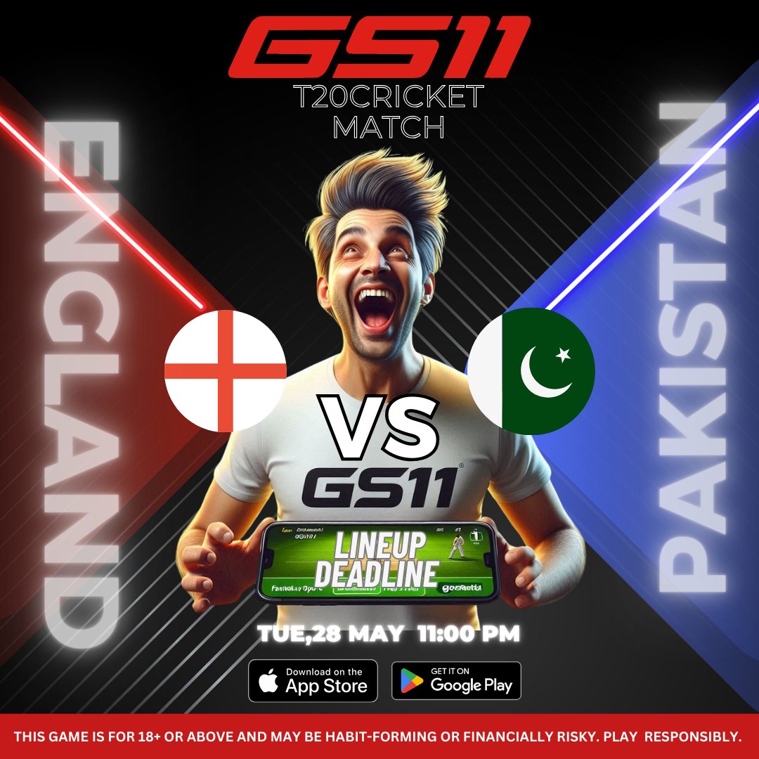 Gs11_'s tweet photo. 🏏 Battle Royale! England vs Pakistan !! Make your team! #engvspak #cricketnews #cricketdaily #T20Cricket https://t.co/N8sKefy0Si