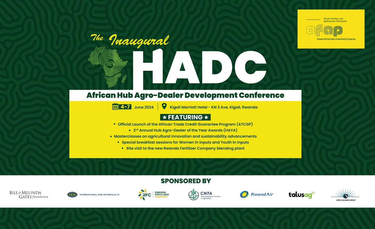 African Fertilizer and Agribusiness Partnership tweet media