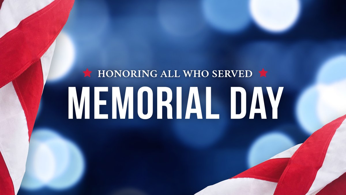 #NYMC is closed in honor of Memorial Day. Join us in remembrance of our military service members who made the ultimate sacrifice serving our country.