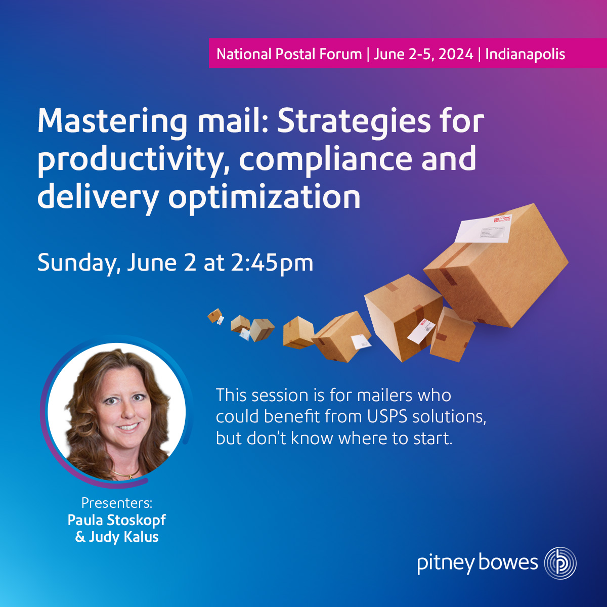 Are you ready to start using a #USPS solution but don't know where to start? Then this is the session for you. Learn more: spr.ly/6018eBNWq #npf #npf2024 #nationalpostalforum
