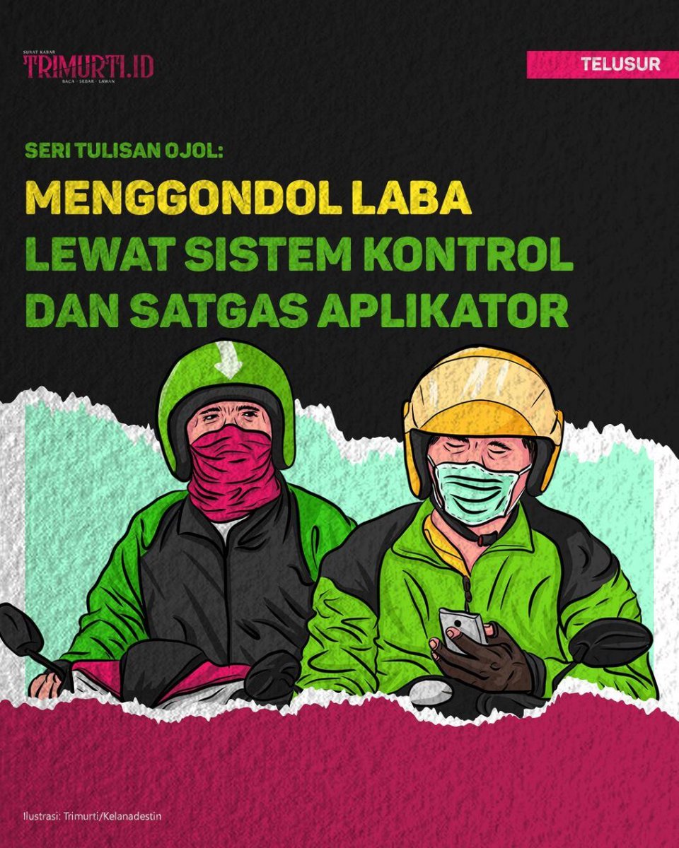 Cerita ini bermula ketika aplikator membentuk Satuan Tugas (SATGAS). Konon, unit khusus ini dipersiapkan untuk menengahi konflik antara opang (ojek pangkalan) dan ojol (ojek online) di beberapa wilayah Indonesia. 

Kala itu, konflik tumbuh akibat ojol dituduh merebut penumpang