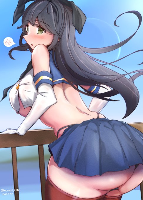 ぜかま筑摩～

#艦これ 
#筑摩 