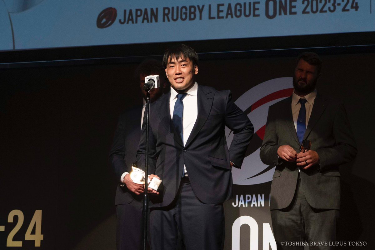 —Best Fifteen—

HO
MAMORU HARADA
TOSHIBA BRAVE LUPUS TOKYO

NTT JAPAN RUGBY LEAGUE ONE 2023-24
AWARDS

#東芝ブレイブルーパス東京 #bravelupus
#ラグビー #猛勇狼士 #rugby #japanrugby
#リーグワン