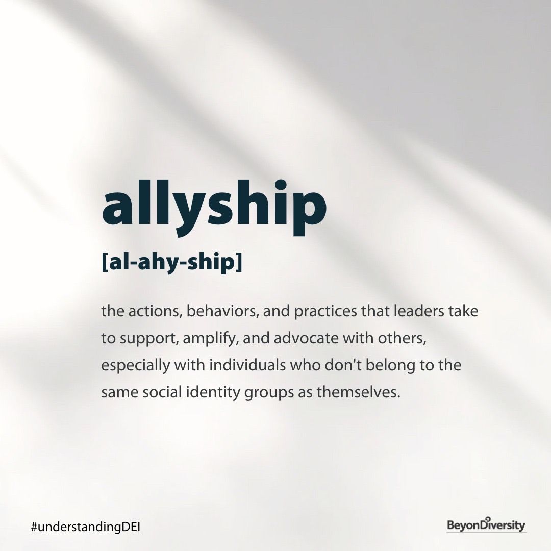 Allyship is about action and impact, not just titles. True allies amplify women's voices, confront biases, and disrupt outdated norms. Let's make equality a reality, not just a dream. #allyship #heforshe #supportwomen