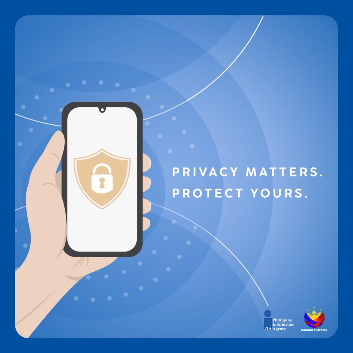 The last week of May is Privacy Awareness Week. 

Data privacy is an important issue that no one should ignore. To learn more, visit: privacy.gov.ph. 

#ProtectYourPrivacy
#PrivacyAwarenessWeek