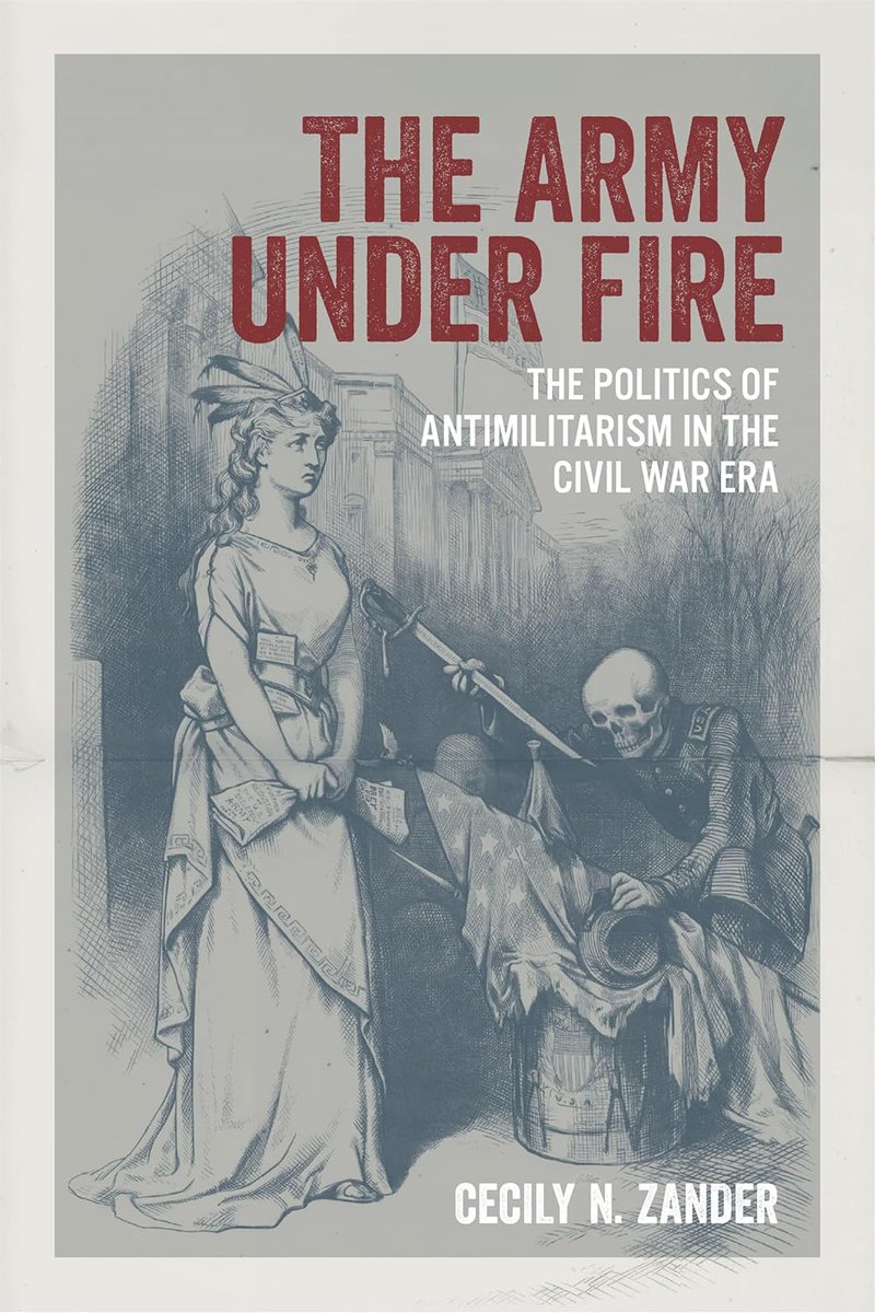 Thanks to historian @CNZander for joining me to discuss her wonderful new book, The Army Under Fire: The Politics of Antimilitarism in the Civil War Era, published by @lsupress. I can't recommend it enough. #CivilWarMemory kevinmlevin.substack.com/p/a-conversati…