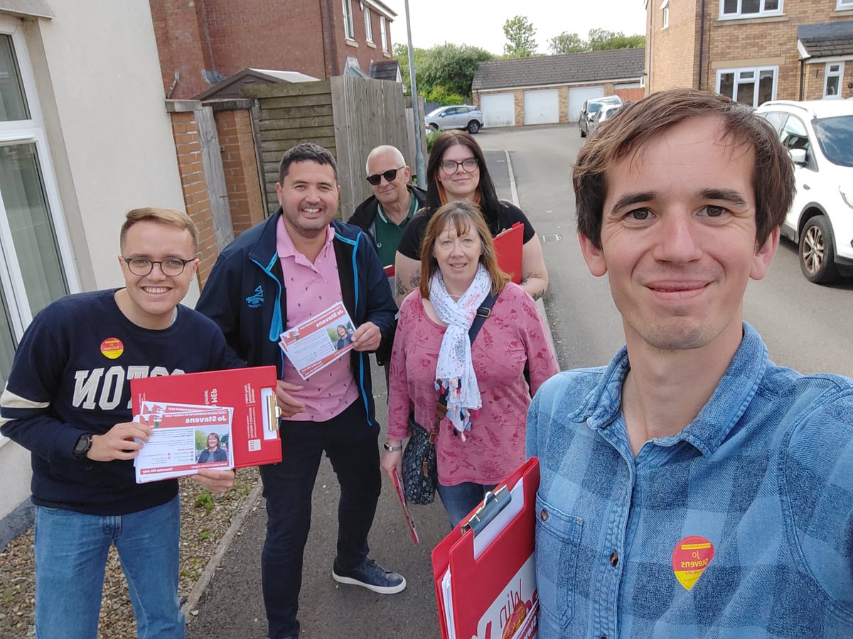 On the doorsteps again for @JoStevensLabour in Rumney this afternoon, great to hear so many people will be supporting Labour on 4th July!! 
#Go4Jo