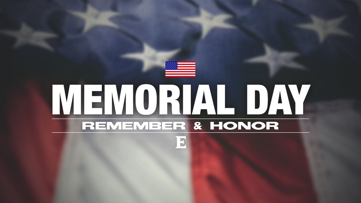 Remembering and honoring those who made the ultimate sacrifice. #MemorialDay