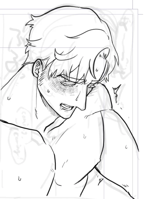 おげんこ🔞でずっと気になってた頬染めブラシ使ってみたらなんかよかったうっすらすけべwip
タチのイキ顔好きィーーッ 