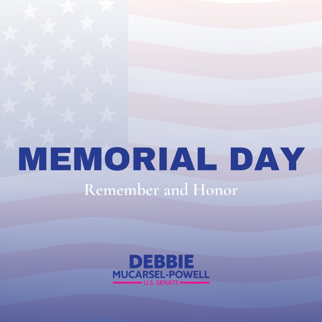 As we gather with loved ones this Memorial Day, we remember and honor those who’ve served and given the ultimate sacrifice upholding our democracy.