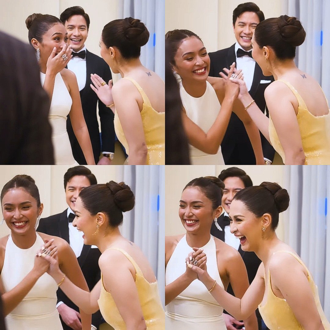 OMG!! Kathryn Bernardo and Marian Rivera interaction !!