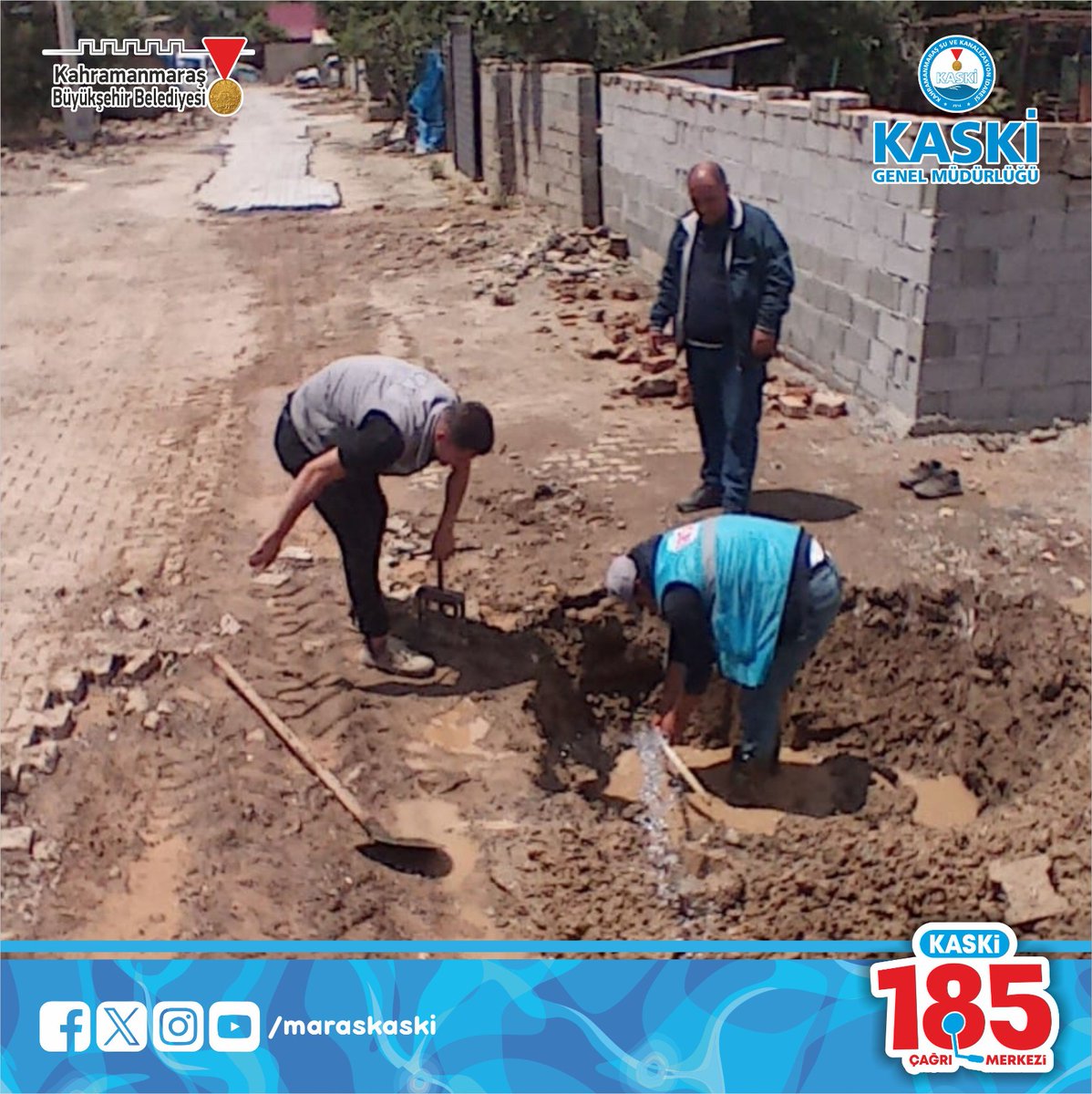 maraskaski's tweet photo. 💧KASKI Genel Müdürlüğü'ne bağlı,
▪️Türkoğlu Şube müdürlüğü ekiplerimiz
haftasonu çalışmalarını Türkoğlu ilçemizin farklı bölgelerinde büyük bir özveriyle sürdürerek vatandaşlarımızın taleplerini sonuçlandırmıştır.
🚧👷♀️
#maraskaski #Türkoğlu https://t.co/p2VlONFz7W