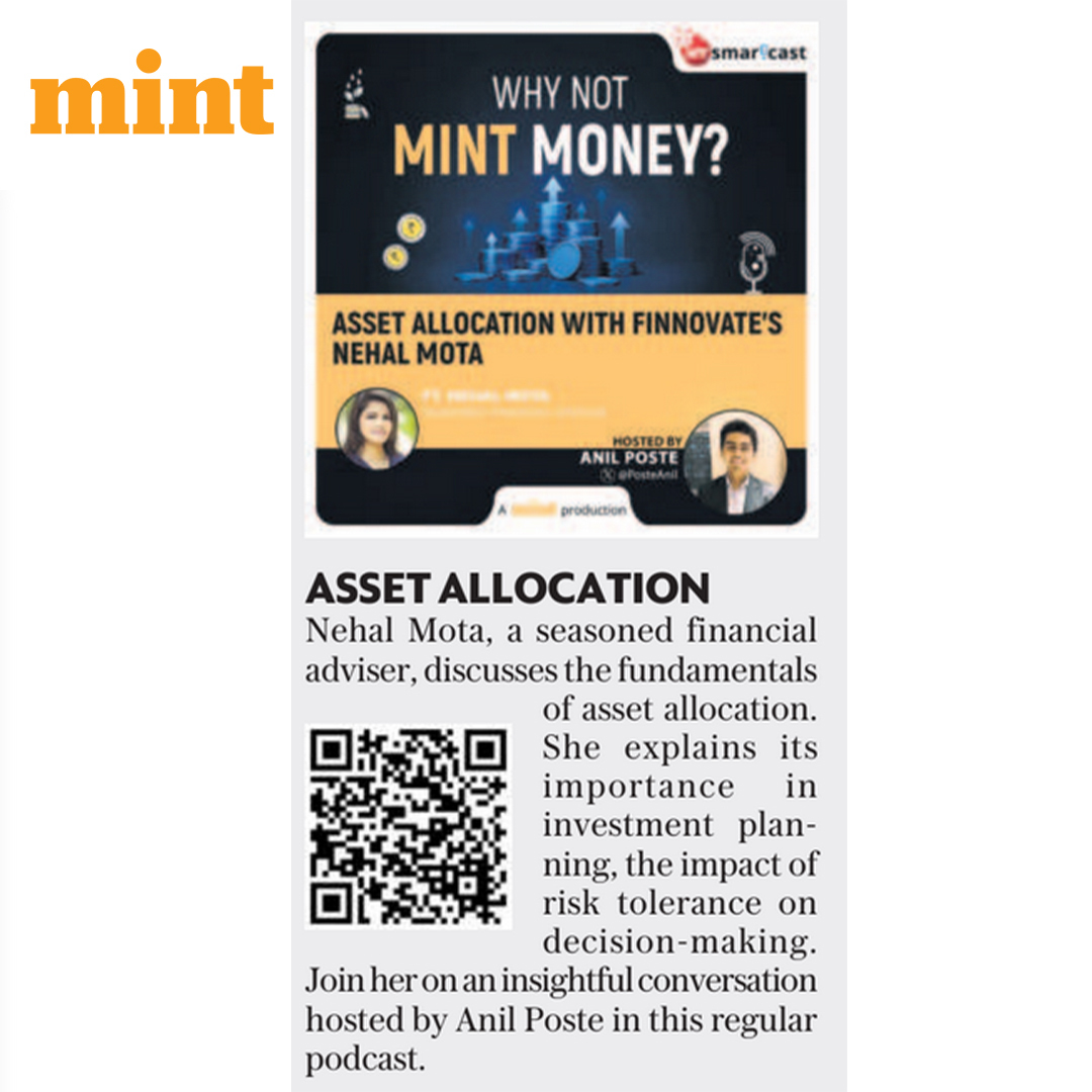 I am pleased to share my latest podcast coverage on <a href="/livemint/">Mint</a> with Anil Poste , where we discuss the fundamentals of asset allocation and its importance in investment planning.

Listen now: 
Spotify - lnkd.in/dS9qwbvB
Apple Podcast - lnkd.in/dAuZypCr

#podcast