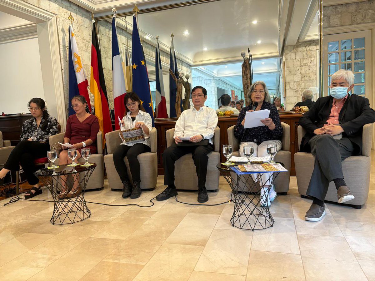 germanyinphl's tweet photo. 2nd 🇩🇪🇫🇷 human rights gathering on enforced disappearances in the🇵🇭. Very inspiring discussion in cooperation with „Families of Victims of Involuntary Disappearances“ (FIND), NGOs and members of the diplomatic community. 
#humanrights
#germanyinphl
#franceinPH https://t.co/UgvD55tlju