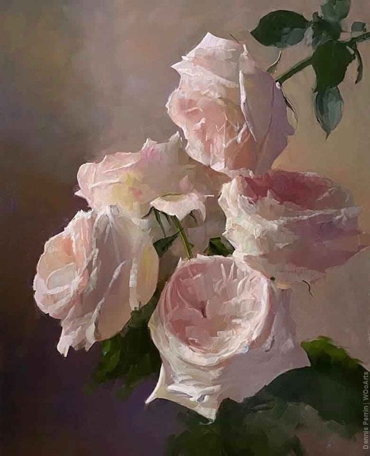 Os regalo unas rosas. Dennis Perrin.🖌️🎨