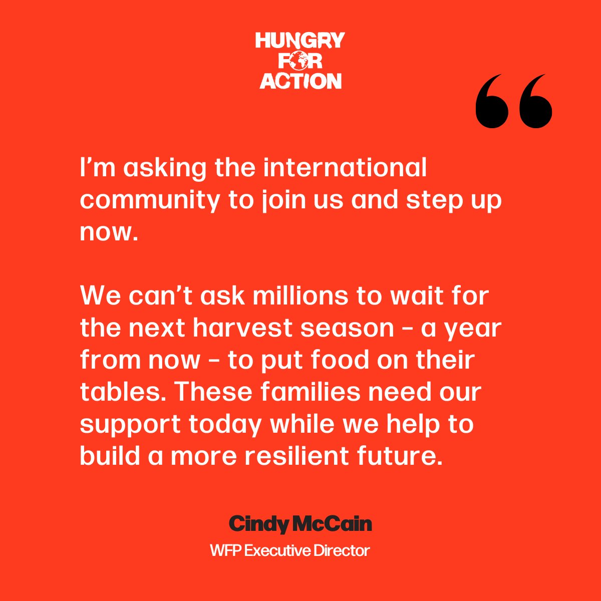 As hunger sweeps Southern Africa, it's time for the int. community to step up, not just to provide relief, but to build resilience & secure the future for smallholder farmers on the forefront of the climate crisis.  Read: bit.ly/44SsK3E #HungryforAction #ClimateAction