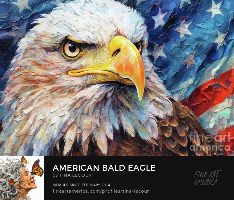 Happy Memorial Day/ 20% off all products today...Available here..tina-lecour.pixels.com/featured/ameri… #memorialday #birdlovers #birds #eagle #wallartforsale #wallart #homedecor #interiordecor #interiordesigner #interiordesign #giftideas #gifts #giftsforhim #fathersday #greetingcards #bird