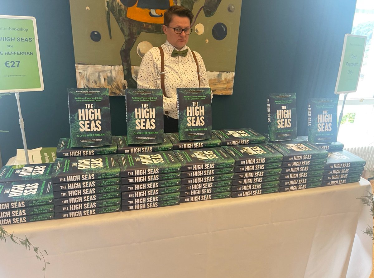 Thank you @gutterbookshop for an amazing launch event in Dublin on Saturday for THE HIGH SEAS! A real joy to celebrate this moment with fellow science journalists, ocean obsessives, family and friends. #highseas2024 #thehighseas @ProfileBooks @pew_literary